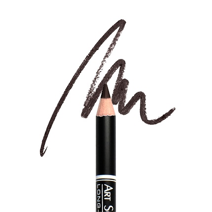 Карандаш для бровей с щеточкой-спираль коричневый