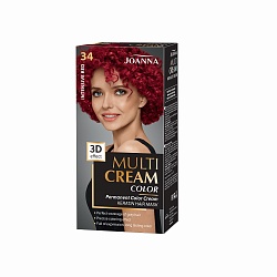 MULTI CREAM COLOR Краска для волос 34 Интенсивный красный