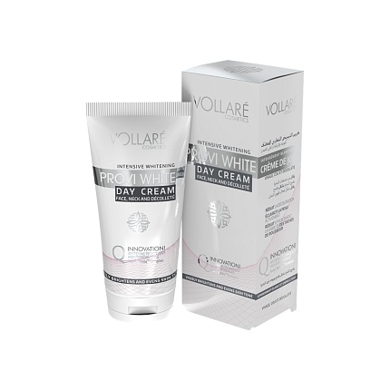 Интенсивно отбеливающий дневной крем Vollare Provi White для лица,шеи и декольте 50 мл