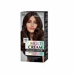 MULTI CREAM COLOR Metallic Краска для волос 40.5 Холодный коричневый