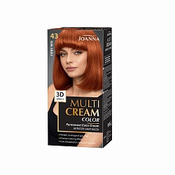 MULTI CREAM COLOR Краска для волос 43 Пламенный рыжий