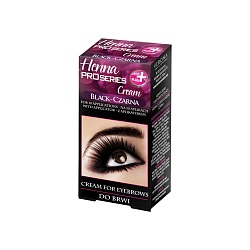 Краска для бровей Vollare Henna Pro Series черная