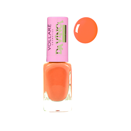 VR ЛАК ДЛЯ НОГТЕЙ VOLLARE DA VINCI 614 • Грейпфрутовое Настроение