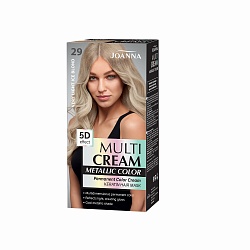 MULTI CREAM COLOR Metallic Краска для волос 29 Ультра блонд холодный пепельный