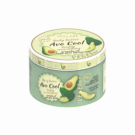 Масло для тела Vollare Vegebar Avo Cool питательное 200 мл