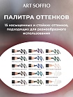 Карандаш для глаз ART SOFFIO*DARK LUXE S-88-0803 Ashy Smoky/Пепельно-Дымчатый