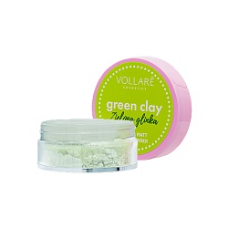 Рассыпчатая пудра Vollare с зеленой глиной